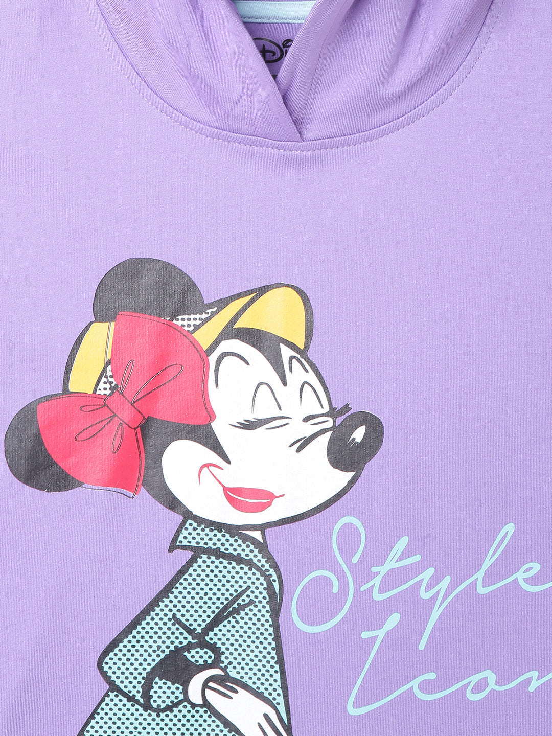 Blue Giraffe Girls Lavender Solid Dress