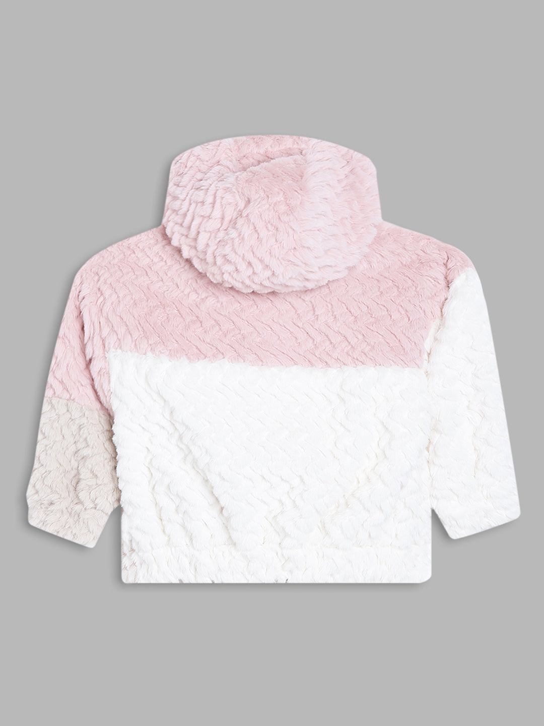 Blue Giraffe Girls Multi Colour blocked Jacket