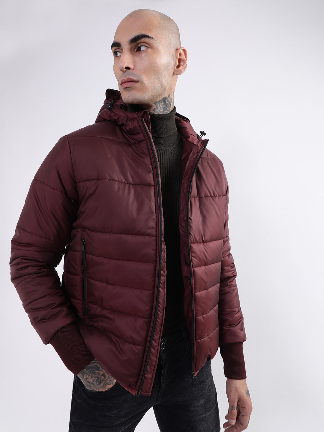 Buy Mens Black Light Weight Quilted Jacket Online From Lindbergh