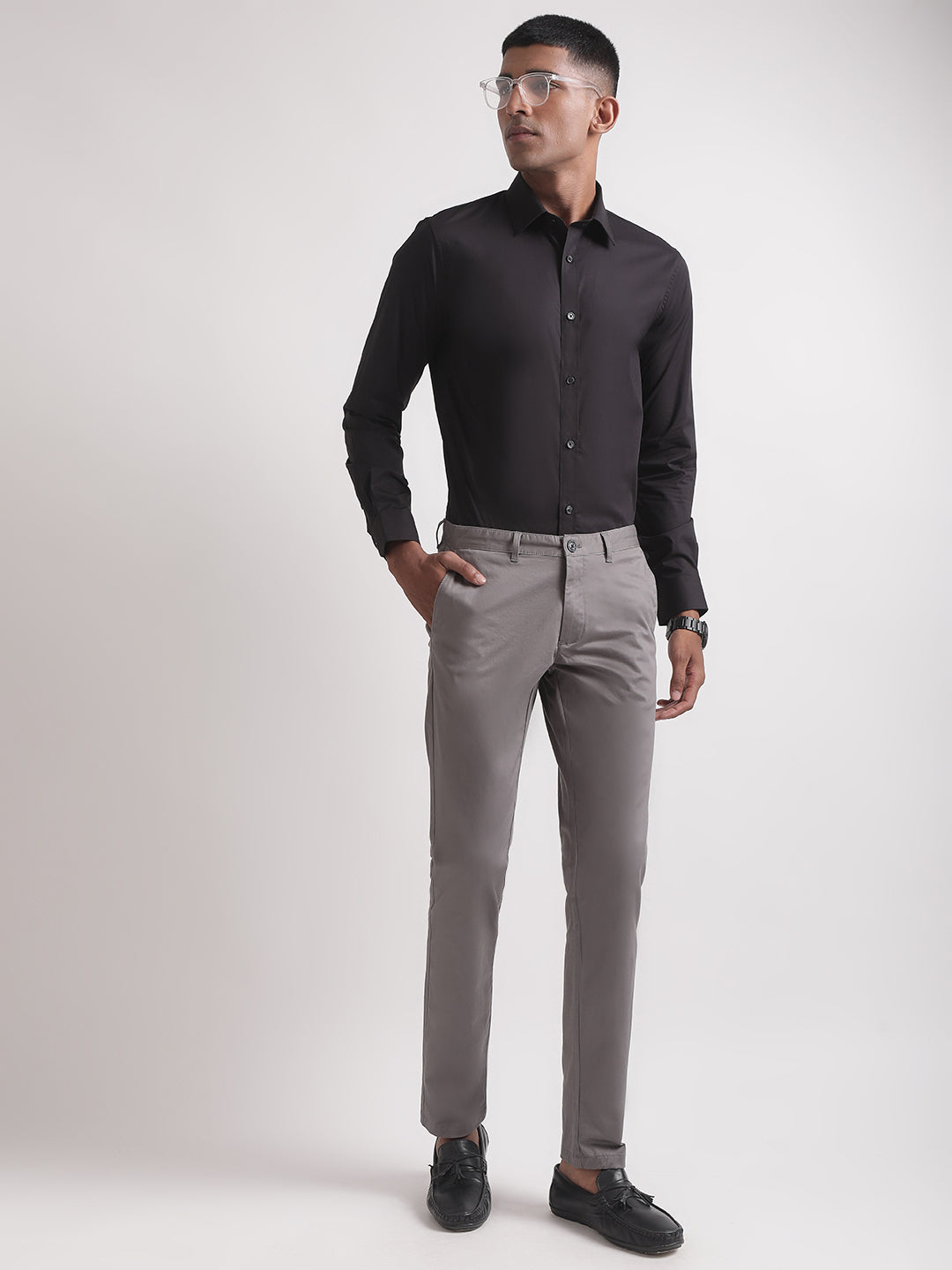 Matinique Black Slim Fit Shirt