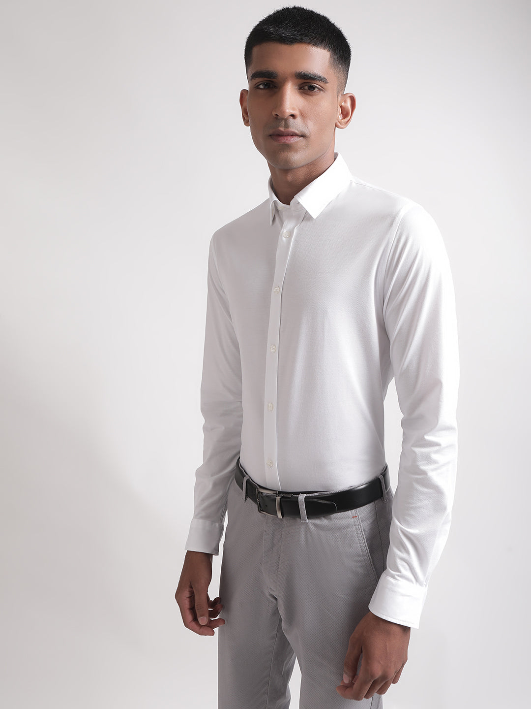 Matinique White Regular Fit Shirt
