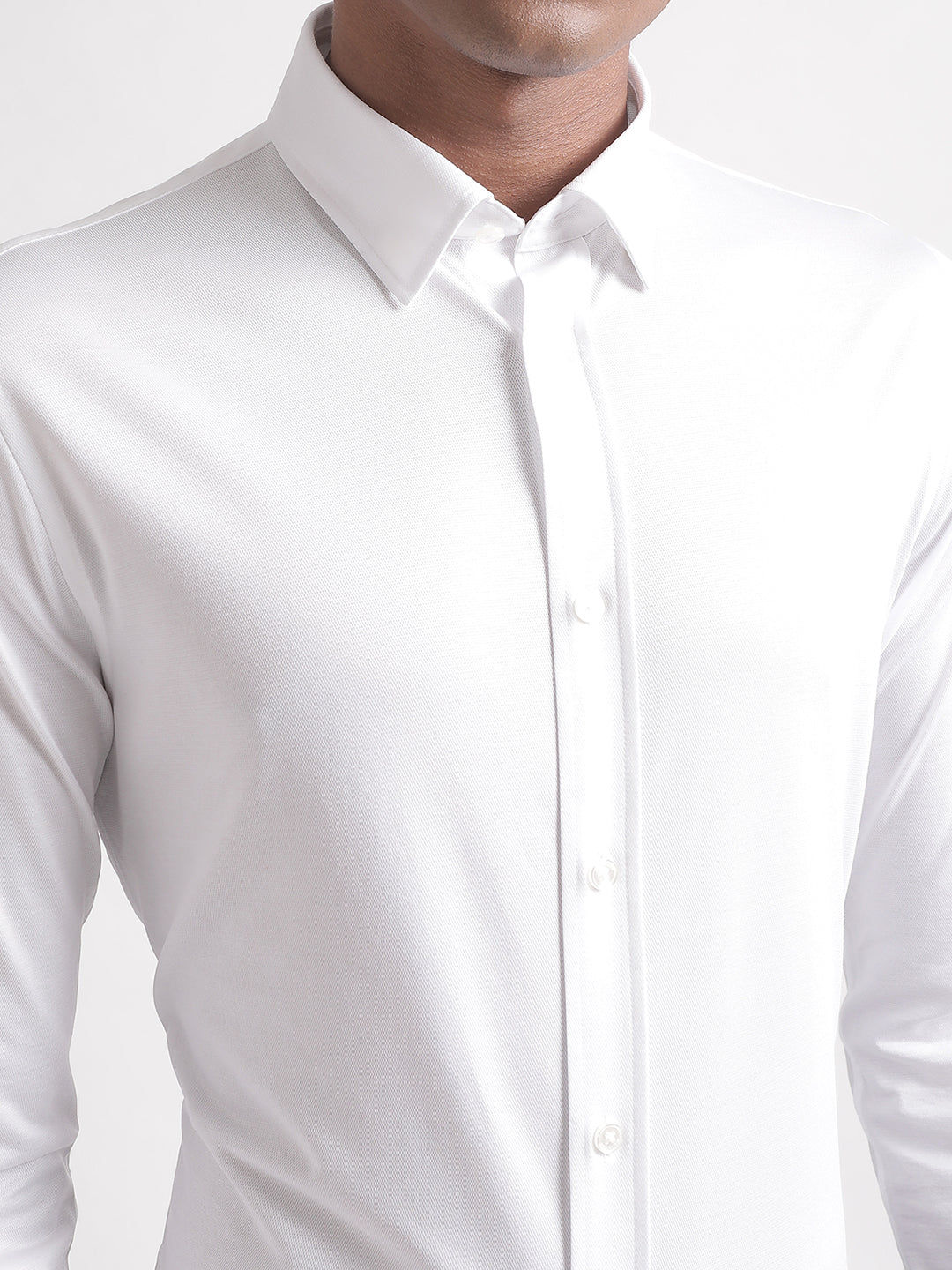 Matinique White Regular Fit Shirt