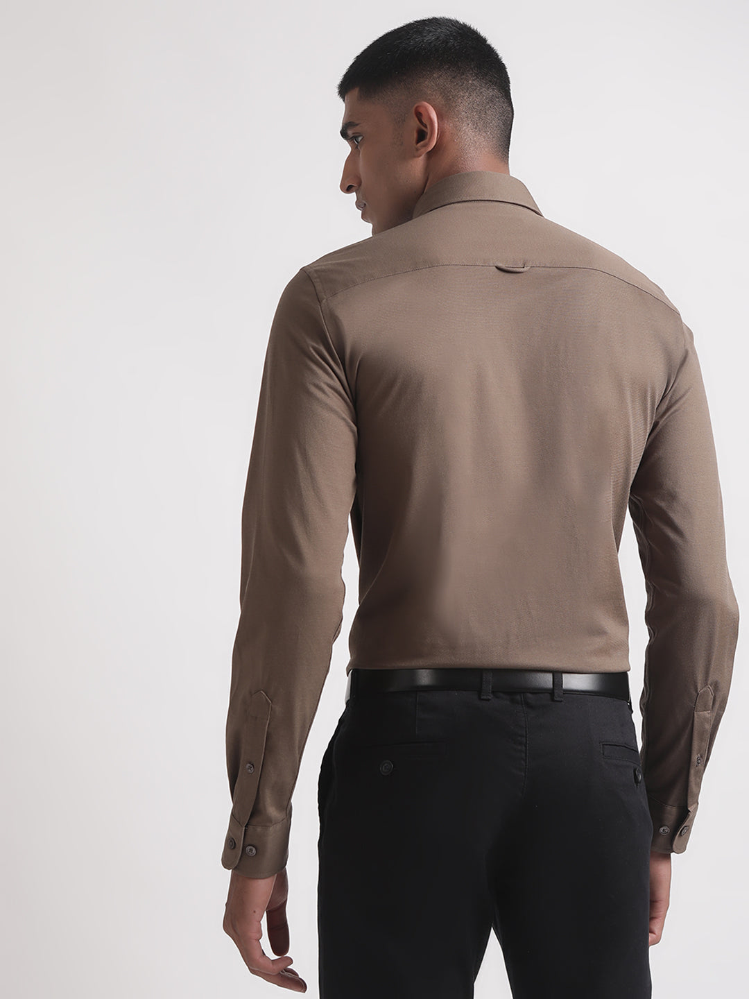 Matinique Brown Regular Fit Shirt