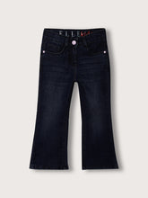 Elle Kids Girls Mid Blue Bootcut Jeans