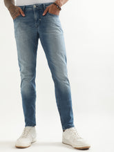 Antony Morato Men Tapered Fit Light Fade Stretchable Cotton Jeans