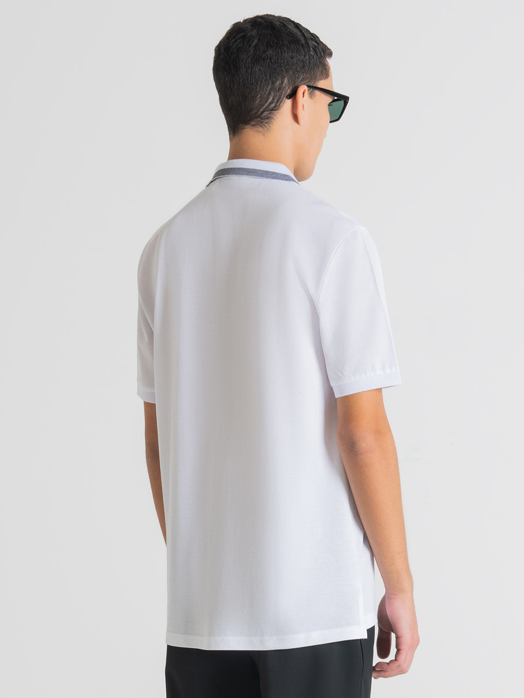 Antony Morato Men Polo Collar Cotton T-shirt