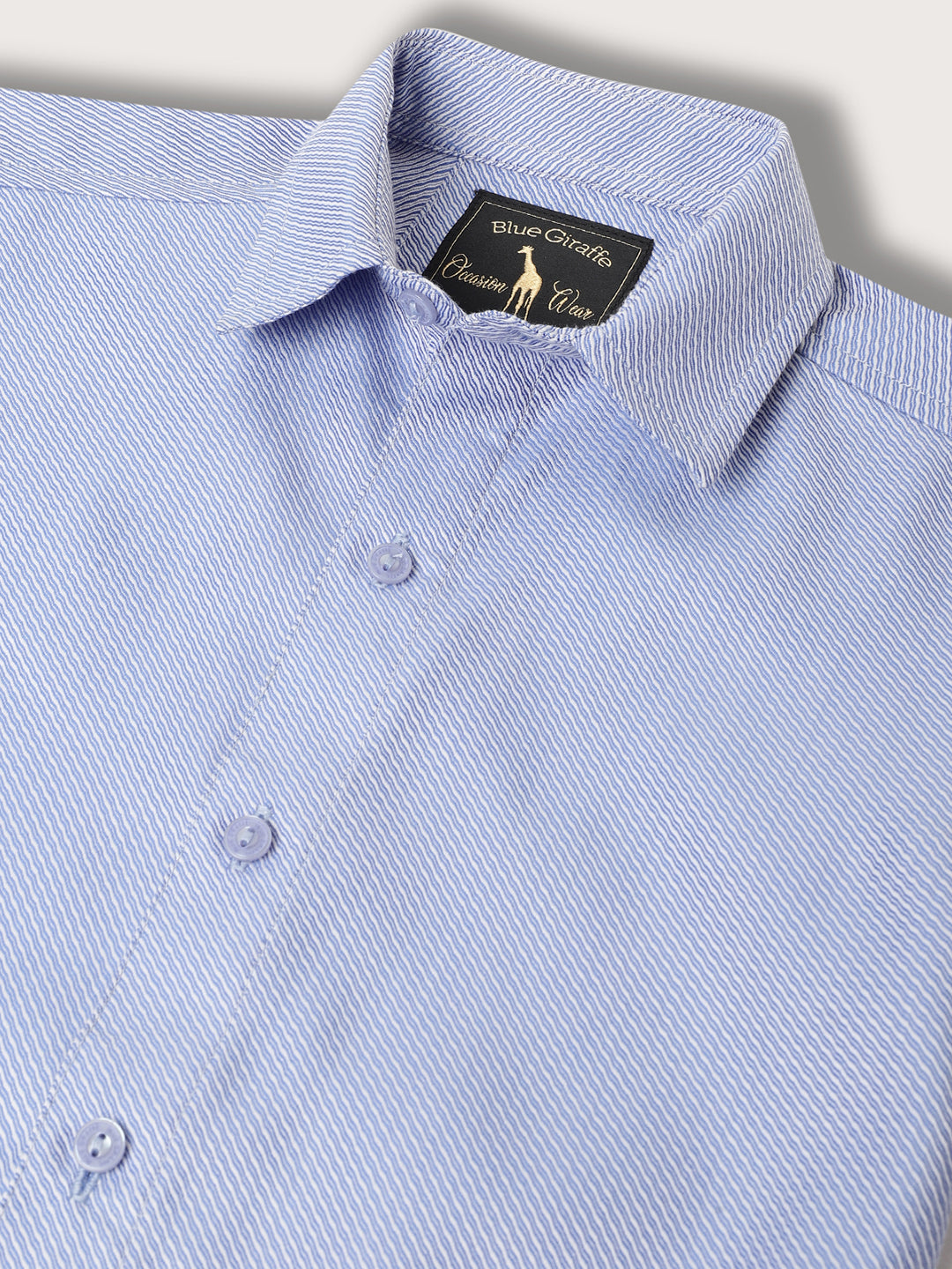 Blue Giraffe Boys Multi Collar Solid Suit