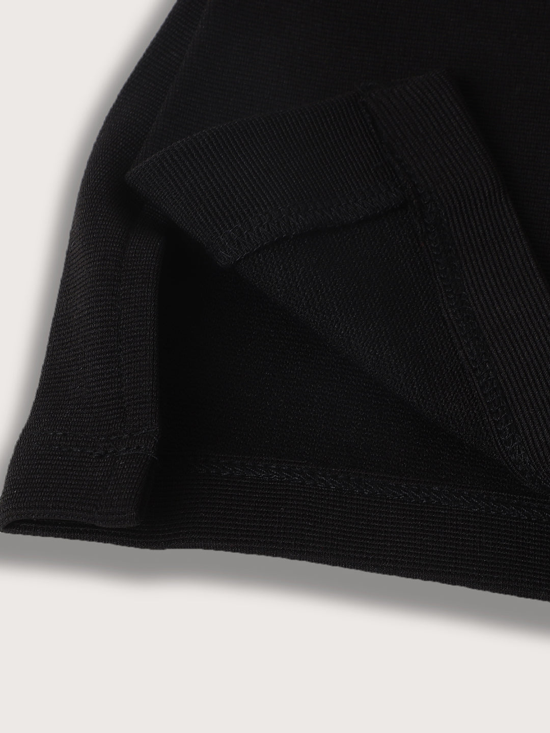 Elle Kids Girls Black Solid Fit and Flare Trouser