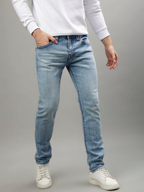 True Religion Men Solid Skinny Fit Jeans