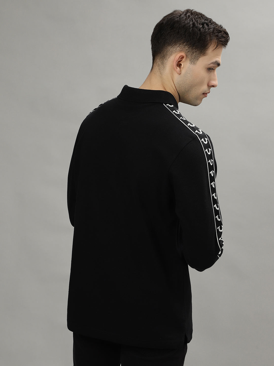 True Religion Black Fashion Regular Fit Polo T-Shirt