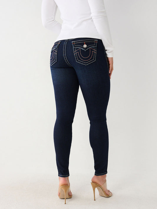 True Religion Women Solid Super Skinny Jeans