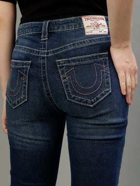 True Religion Women Solid Bootcut Jeans