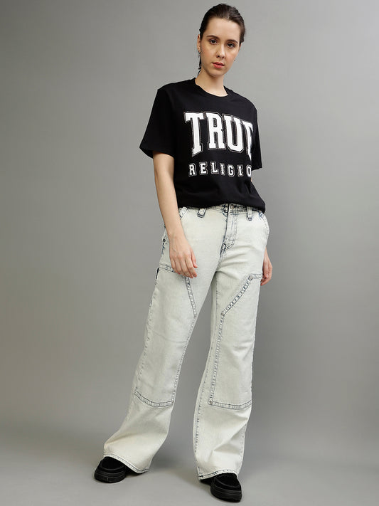 True Religion Black Fashion Regular Fit T-Shirt