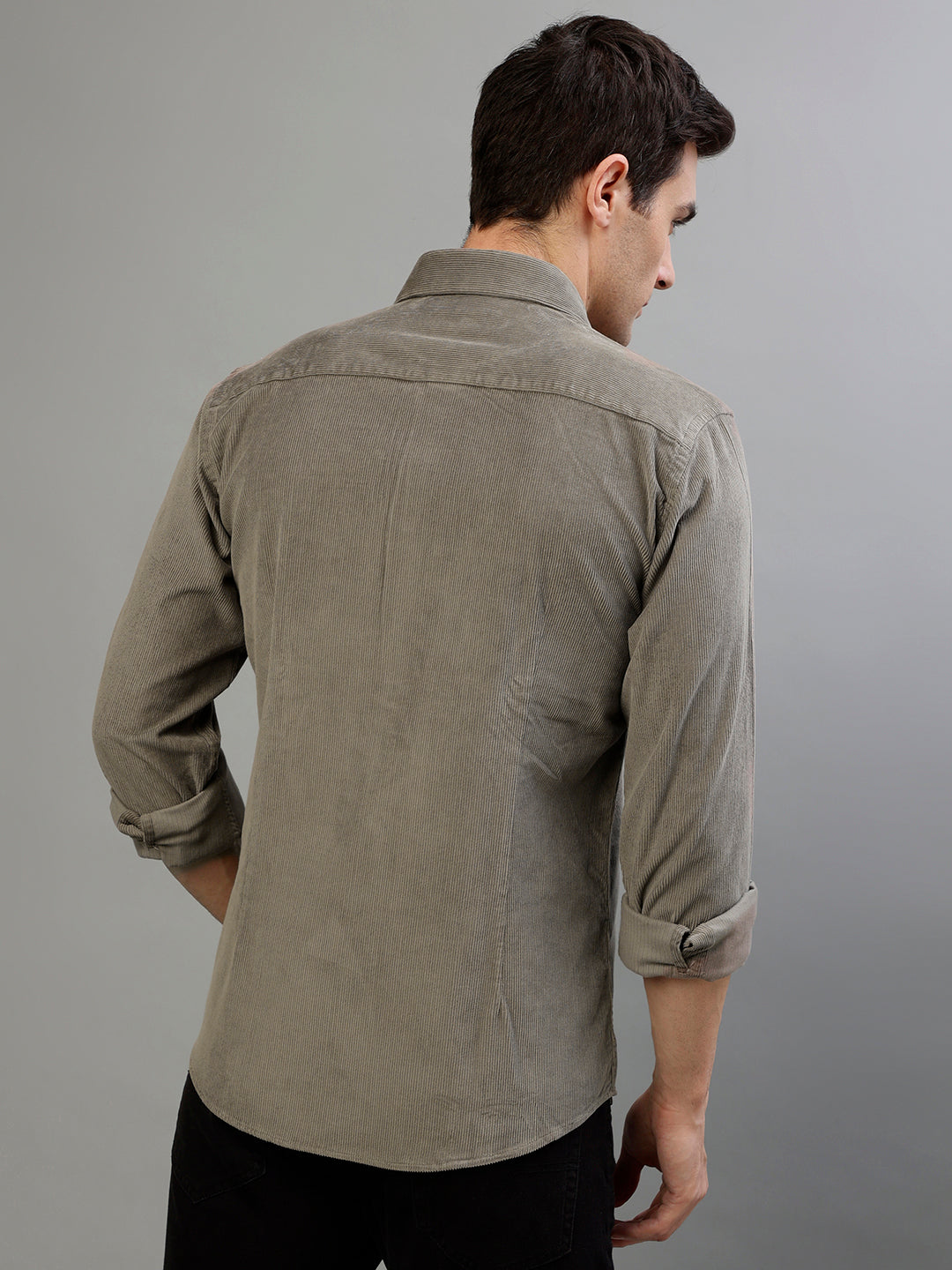 Bruun & Stengade Brown Fashion Slim Fit Shirt