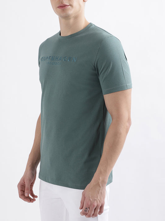 Lindbergh Green Fashion Relaxed Fit T-Shirt