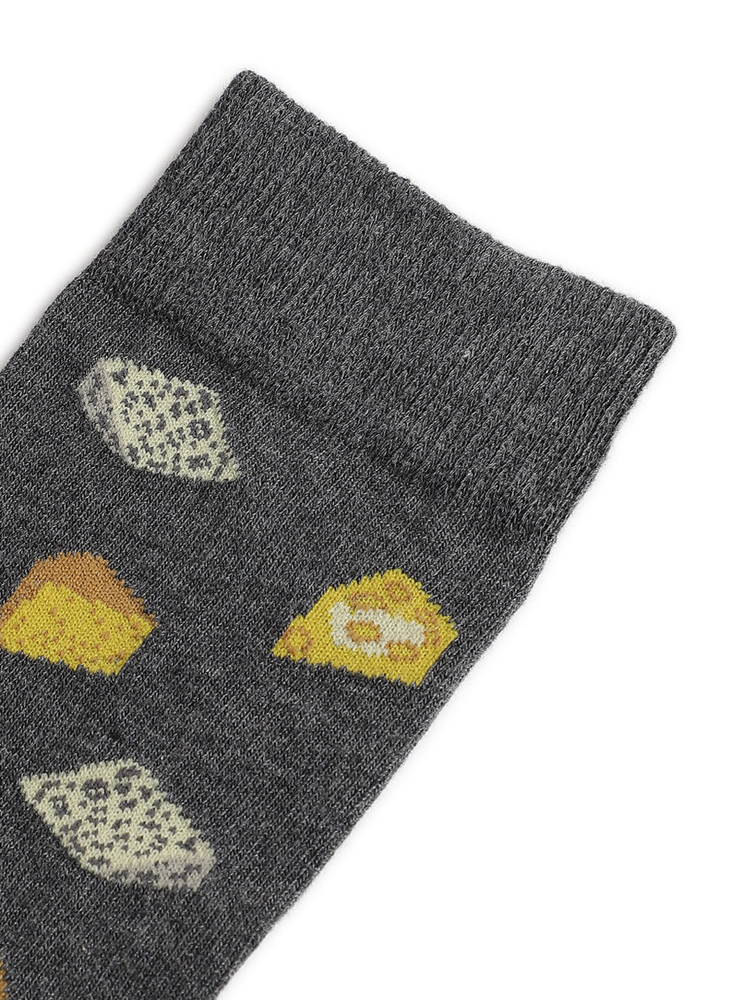 Lindbergh Men Grey Printed Socks