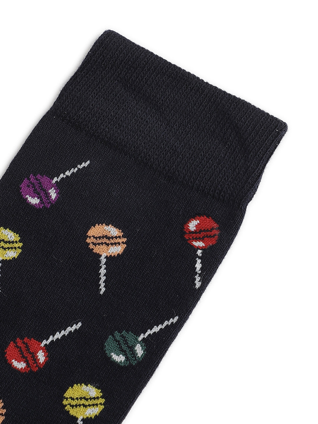 Lindbergh Men Navy Blue Printed Socks