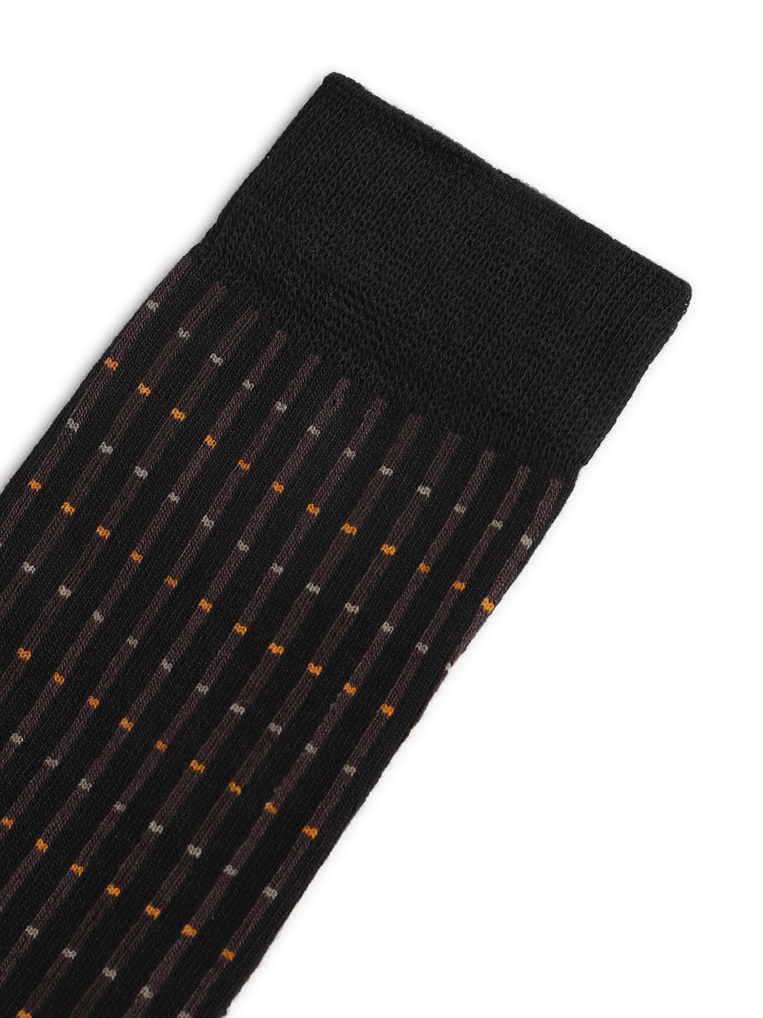 Lindbergh Men Rust Striped Socks