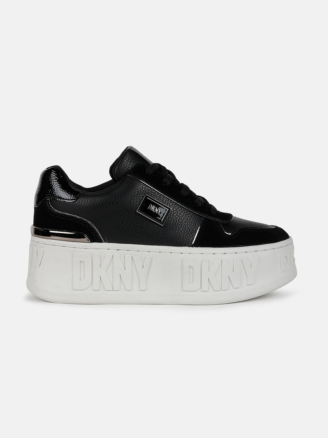 DKNY Bari Platform Sneakers Gray Shoes Size 9 | eBay