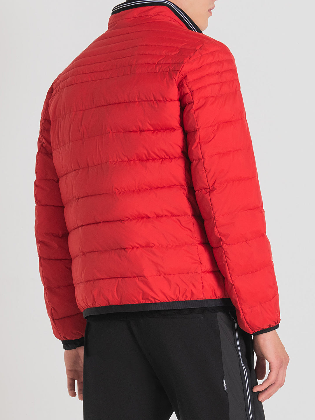 Antony Morato Men Solid High Neck Full Sleeves Jacket