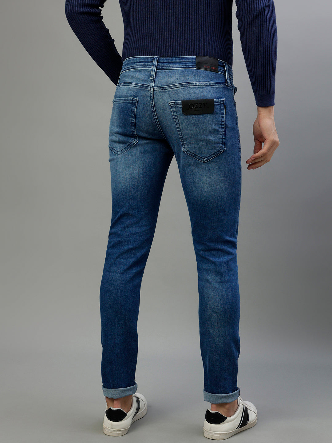 Antony Morato Men Solid Tapered Fit Jeans