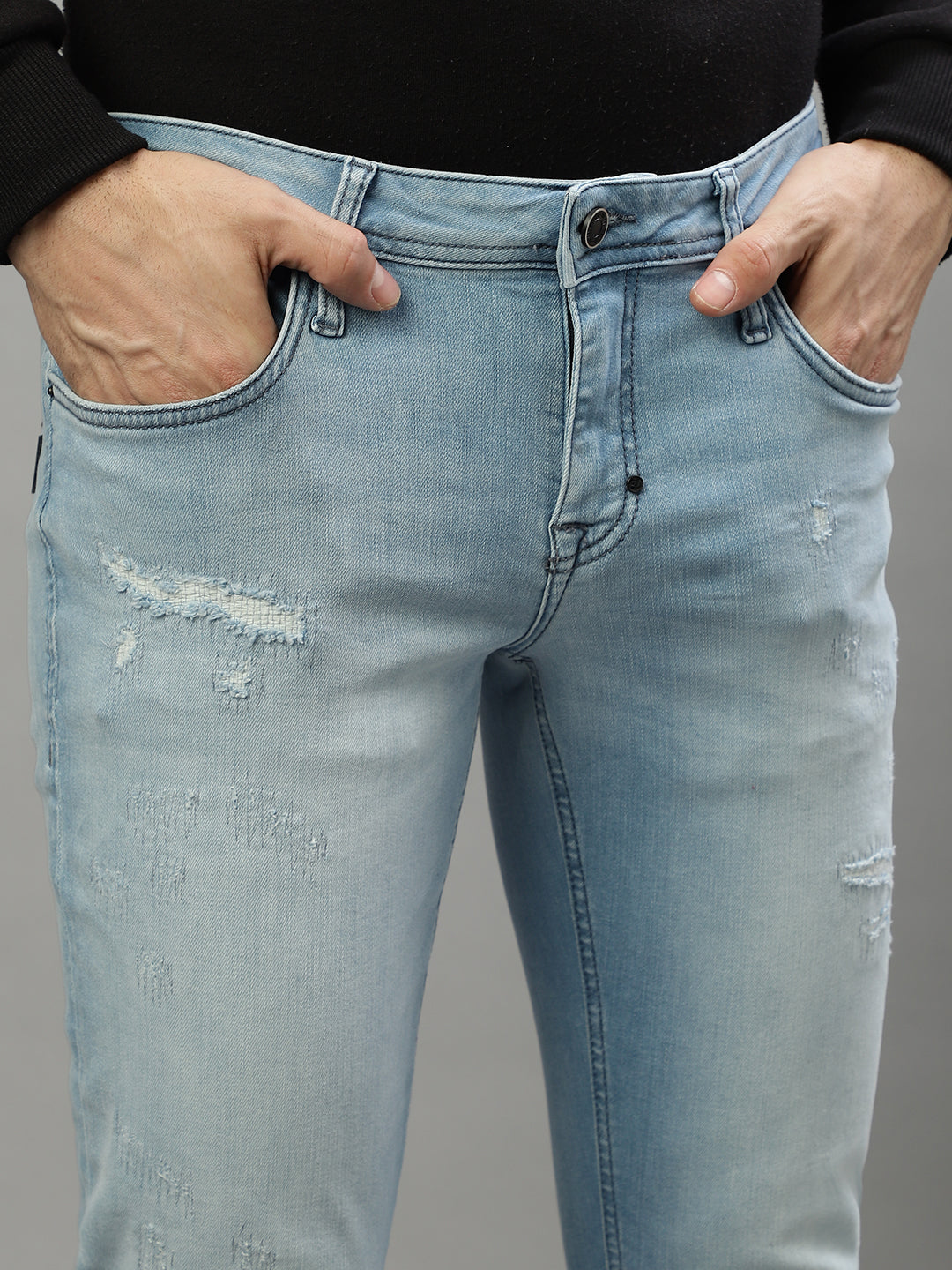 Shop Antony Morato Men Tapered Fit Jeans Online – Iconic India