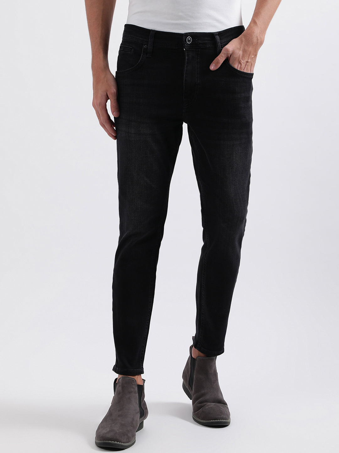 Antony Morato Men Solid Skinny Fit Jeans