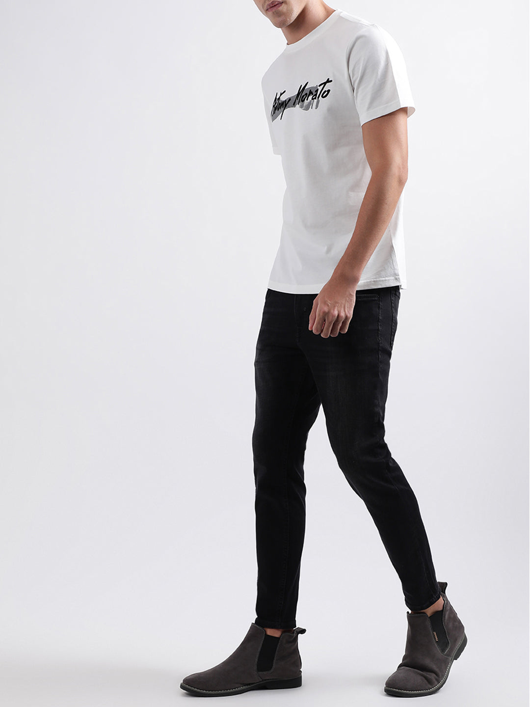 Antony Morato Men Solid Skinny Fit Jeans