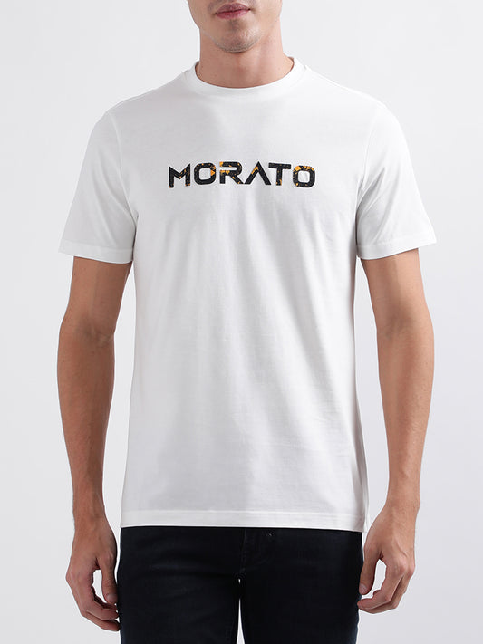 Antony Morato White Regular Fit T-Shirt