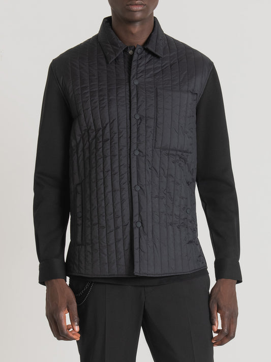 Antony Morato Men Solid Shirt Collar Full Sleeves Jacket