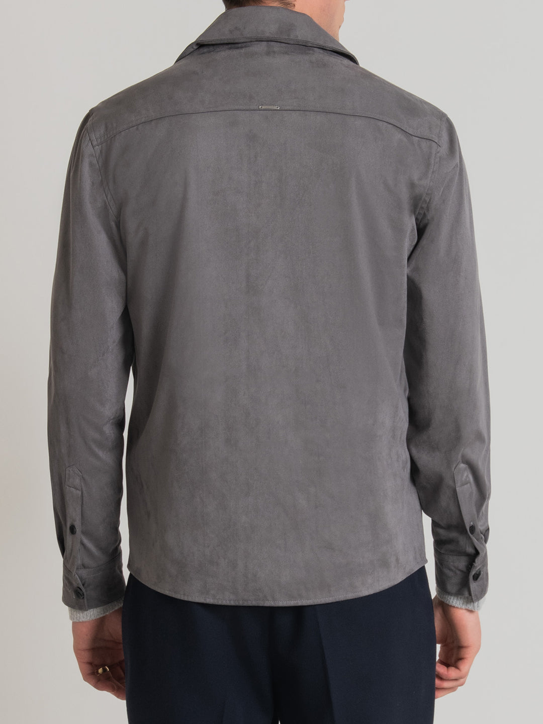Antony Morato Grey Fashion Regular Fit Shirt