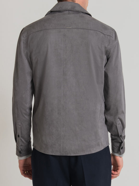 Antony Morato Grey Fashion Regular Fit Shirt