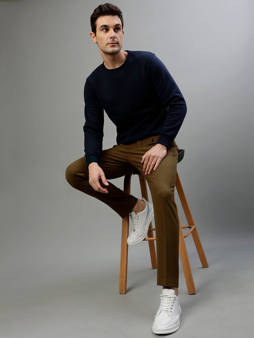 Antony Morato Men Solid Regular Fit Trouser