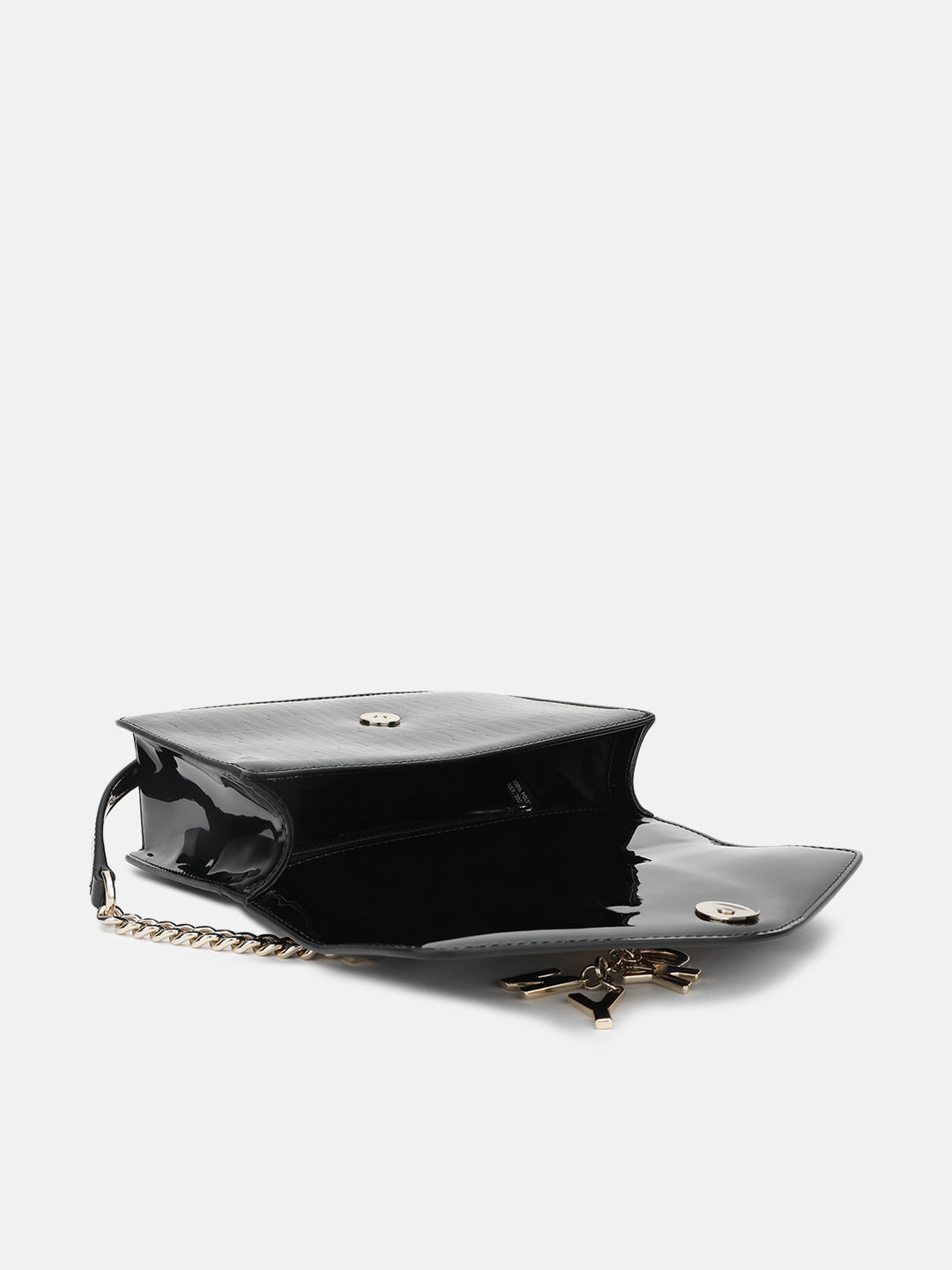 Dkny Women Black Textured Sling Bag