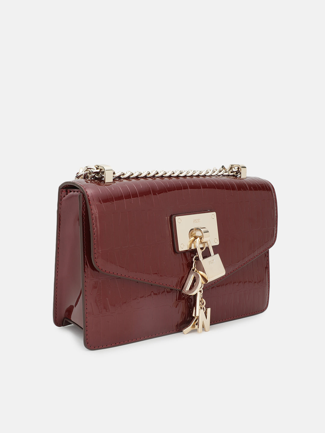 Dkny Women Red Textured Sling Bag