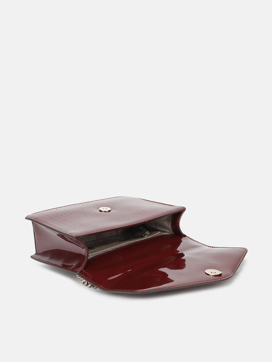 Dkny Women Red Textured Sling Bag