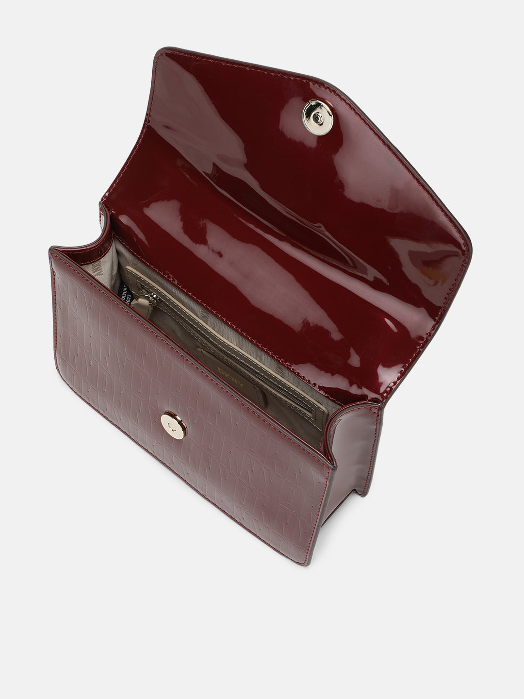 Dkny Women Red Textured Sling Bag