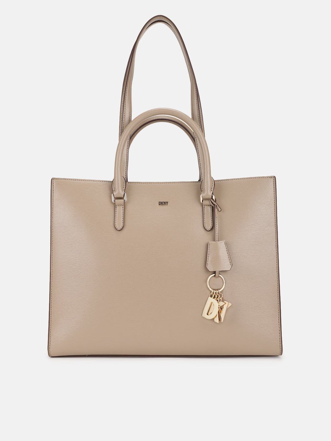 Dkny Women Beige Solid Bags