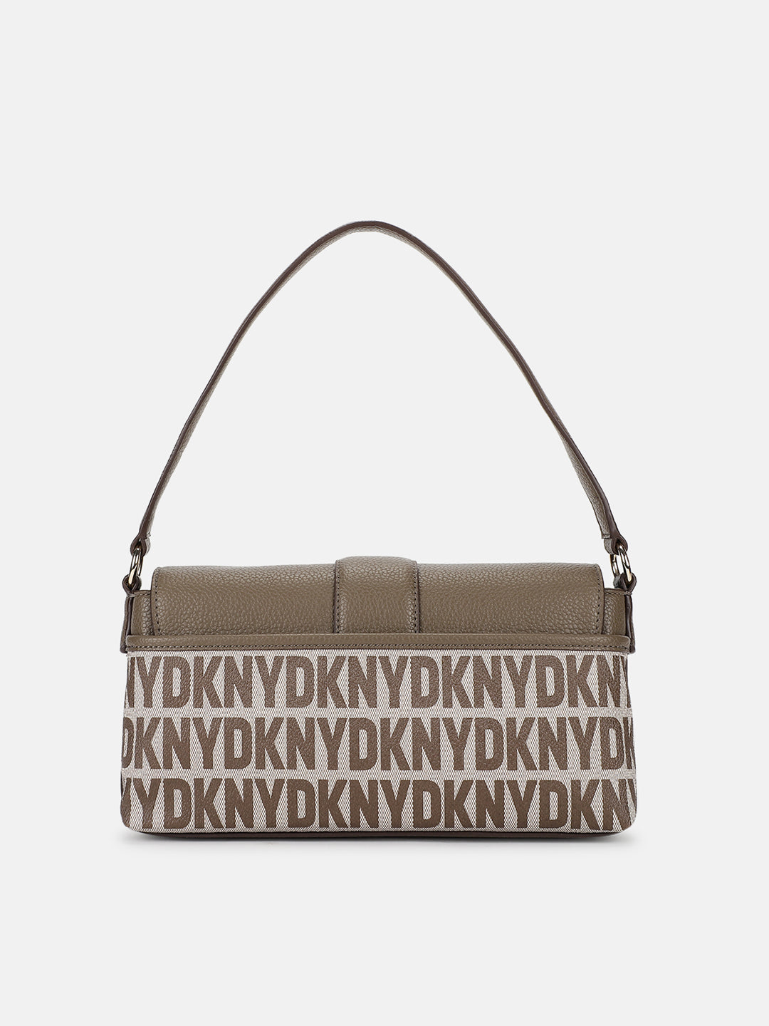 Dkny Women Beige Printed Crossbody