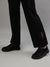 Dkny Women Black Solid Regular Fit Trousers
