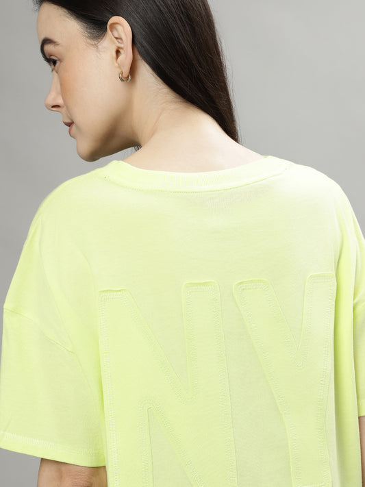 Dkny Lime Fashion Regular Fit Top