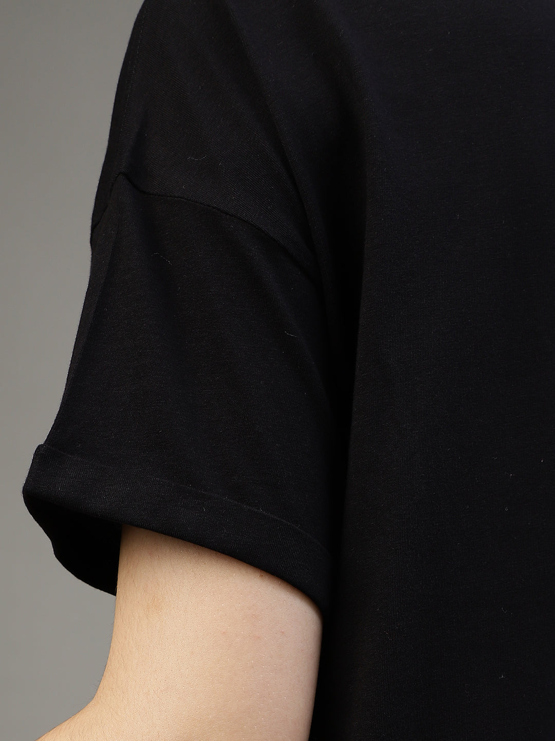 Dkny Black Fashion Printed Regular Fit T-Shirt