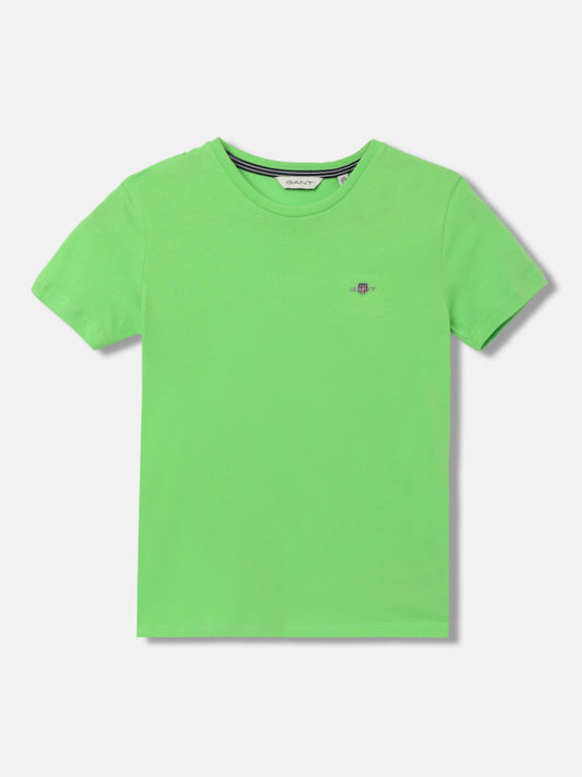 Gant Kids Green Fashion Regular Fit T-Shirt