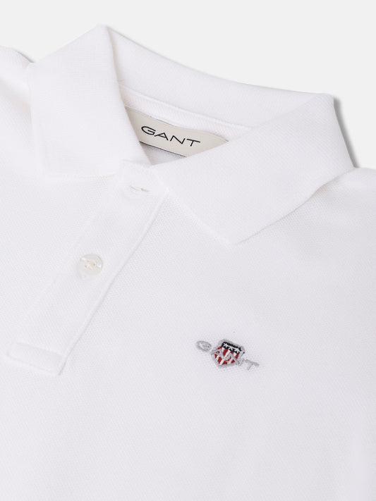 Gant Kids White Regular Fit T-shirt