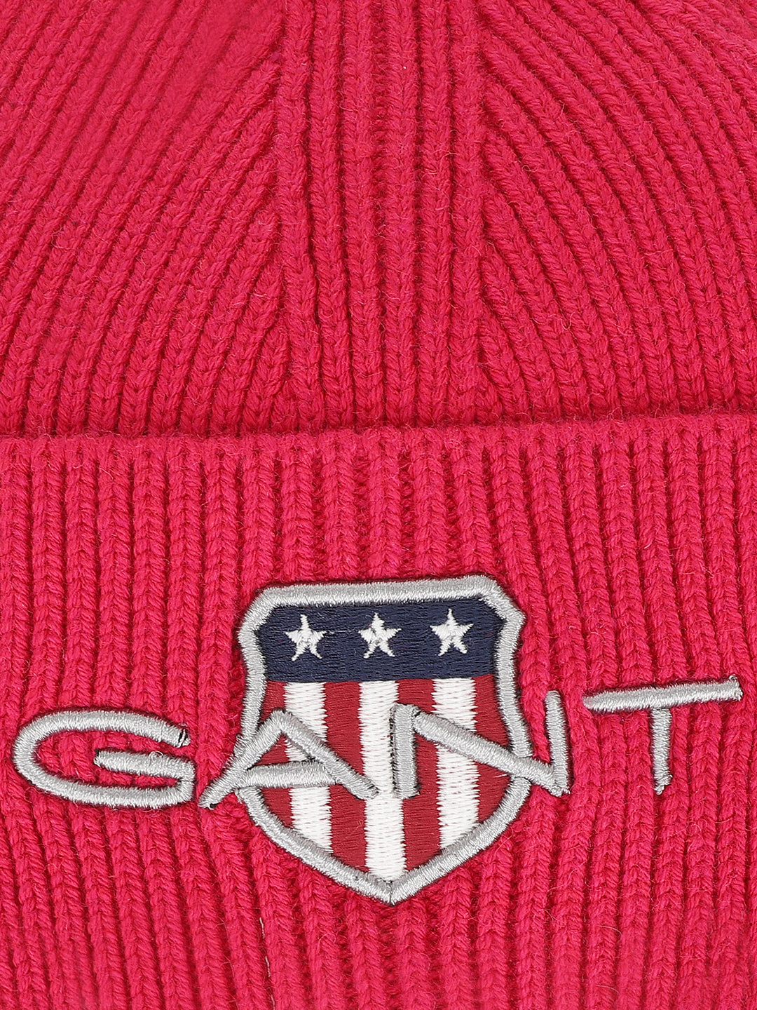 Gant Boys Pink Solid Beanie Cap