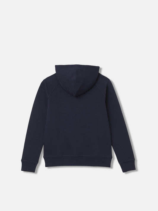 Gant Boys Embroidered Full Sleeves Hooded Sweatshirt