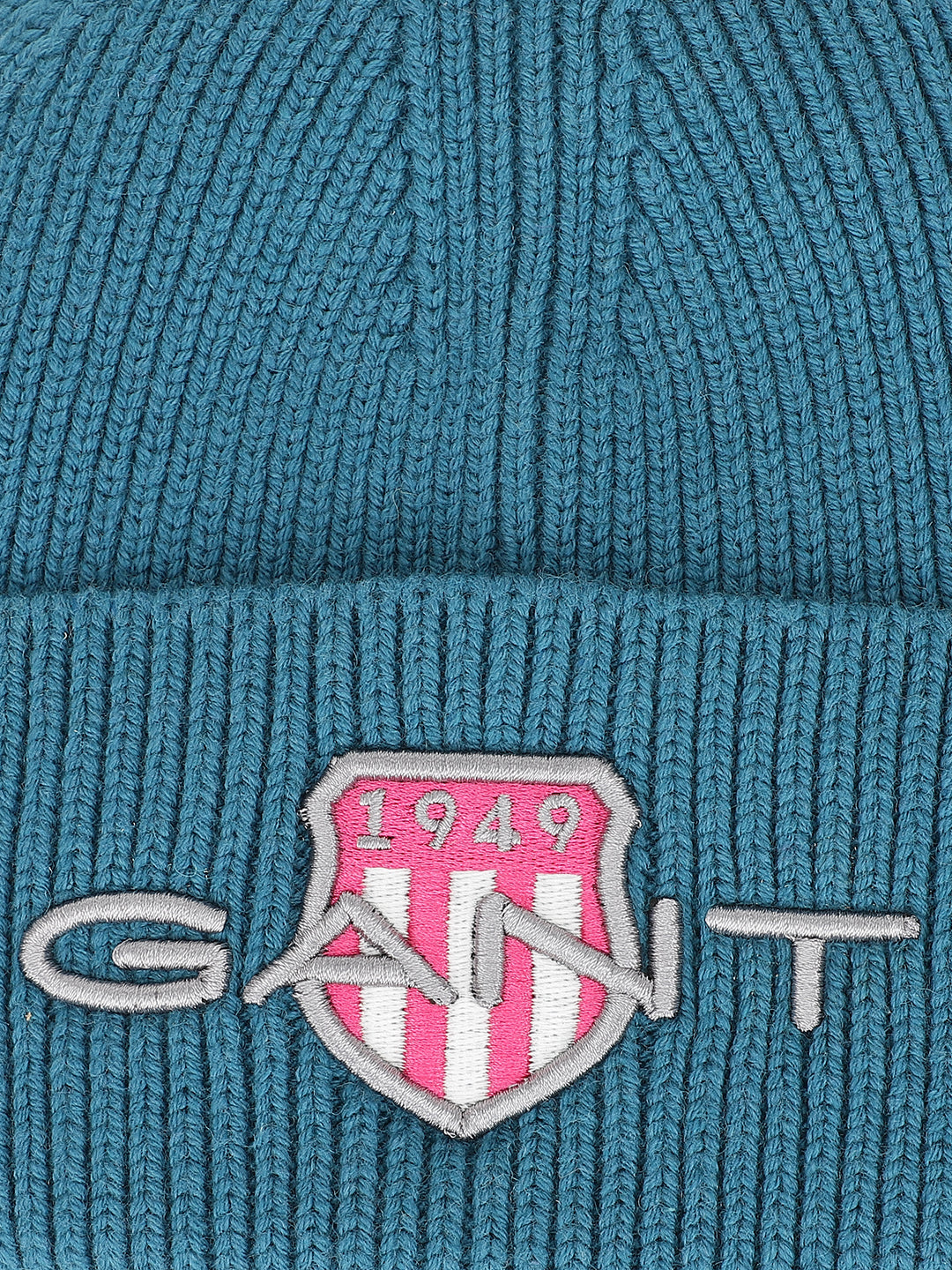 Gant Boys Teal Solid Beanie Cap