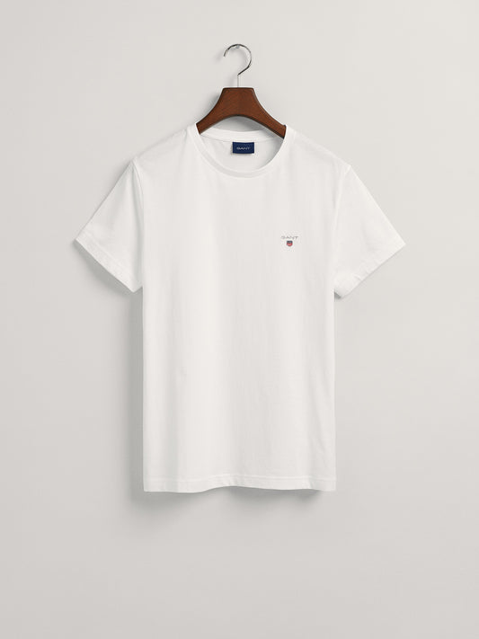 Gant White Original Regular Fit T-Shirt