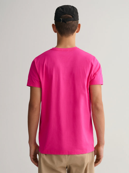 Gant Pink Original Regular Fit T-Shirt