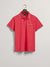 Gant Pink 3Color Tipping Regular Fit Pique Polo T-Shirt